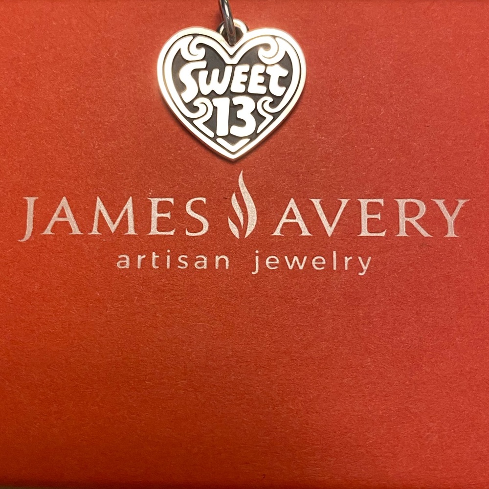 “Sweet 13” Sterling Silver Charm